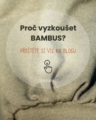 🌿Čím dál raději u nás šijeme z BAMBUSU. Proč…? 👇 👉 Protože jsem tomuto materiálu propadla a jen těžko mu odolávám. O...