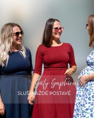 ✨ Tyhle šaty SLUŠÍ KAŽDÉ POSTAVĚ. ✨ ❤️ Vypadají krásně – na každé ženě. 👉 A vejde se do nich i těhotenské bříško! ❤️ Teď...