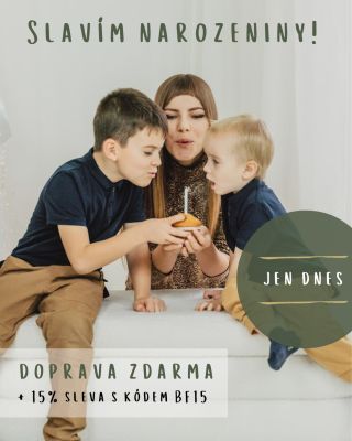 🕊️ Narozeninová doprava ZDARMA 👉 JEN DNES! 🎁 Ano. 🥰 Mám narozeniny v den sametové revoluce, která přinesla volnost celé...