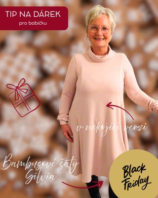 🎁 TIP na #darekprobabicku Moje máma si šaty Silvia zamilovala. Dostala je ode mě k narozeninám – a od té doby v nich moc...